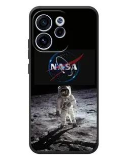 Чехол для OPPO Reno 15F с картинкой «Астронавт на Луне»