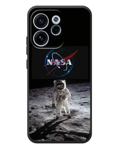 Чехол для OPPO Reno 15F с картинкой «Астронавт на Луне»