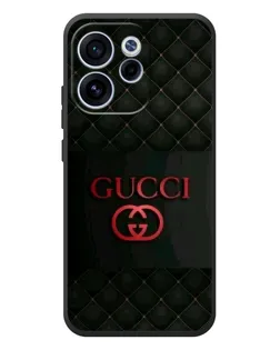 Чехол для OPPO Reno 15F с картинкой «Gucci — стеганый черный»