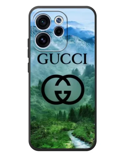 Чехол для OPPO Reno 15F с картинкой «Gucci — горный пейзаж» Чехол для OPPO Reno 15F с картинкой «Gucci — горный пейзаж»