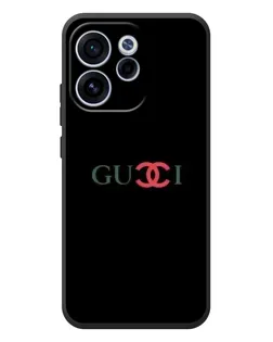 Чехол для OPPO Reno 15F с картинкой «Gucci — красный градиент»