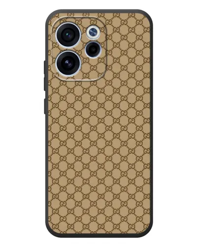 Чехол для OPPO Reno 15F с картинкой «Gucci — классический беж» Чехол для OPPO Reno 15F с картинкой «Gucci — классический беж»