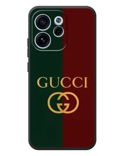 Чехол для OPPO Reno 15F с картинкой «Gucci — темно-зеленый градиент»