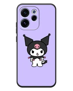 Чехол для OPPO Reno 15F с картинкой «Kuromi — нежный фиолетовый»