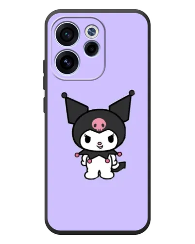 Чехол для OPPO Reno 15F с картинкой «Kuromi — нежный фиолетовый» Чехол для OPPO Reno 15F с картинкой «Kuromi — нежный фиолетовый»
