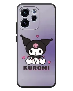 Чехол для OPPO Reno 15F с картинкой «Kuromi — фиолетовый арт»