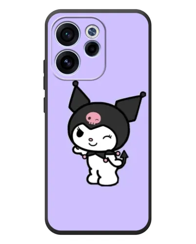 Чехол для OPPO Reno 15F с картинкой «Классическая Kuromi» Чехол для OPPO Reno 15F с картинкой «Классическая Kuromi»