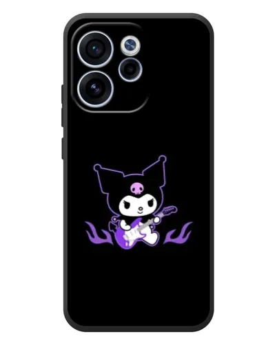 Чехол для OPPO Reno 15F с картинкой «Электрическая Kuromi» Чехол для OPPO Reno 15F с картинкой «Электрическая Kuromi»