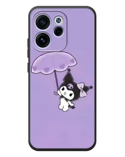 Чехол для OPPO Reno 15F с картинкой «Kuromi с зонтиком»