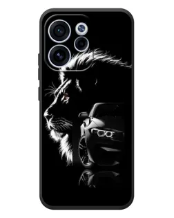 Чехол для OPPO Reno 15F с картинкой «BMW и лев» Чехол для OPPO Reno 15F с картинкой «BMW и лев»