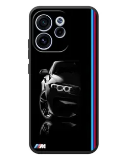 Чехол для OPPO Reno 15F с картинкой «Силуэт BMW в темноте» Чехол для OPPO Reno 15F с картинкой «Силуэт BMW в темноте»