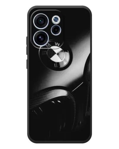 Чехол для OPPO Reno 15F с картинкой «Эмблема BMW — макро»