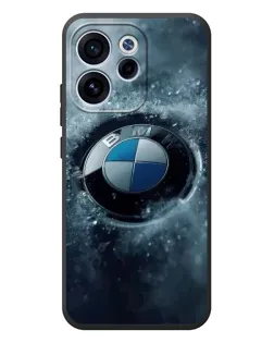 Чехол для OPPO Reno 15F с картинкой «Логотип BMW — лед» Чехол для OPPO Reno 15F с картинкой «Логотип BMW — лед»