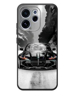 Чехол для OPPO Reno 15F с картинкой «BMW — акварельный дрифт» Чехол для OPPO Reno 15F с картинкой «BMW — акварельный дрифт»