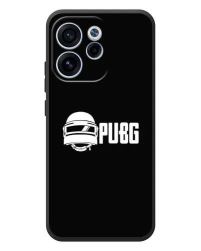 Чехол для OPPO Reno 15F с картинкой «PUBG — классический лого»