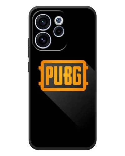 Чехол для OPPO Reno 15F с картинкой «PUBG — рамка лого»