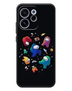 Чехол для OPPO Reno 15F с картинкой «Among Us космос»