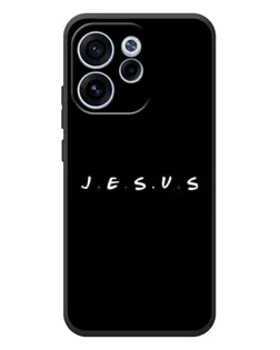 Чехол для OPPO Reno 15F с картинкой «Точки веры J.E.S.U.S.»