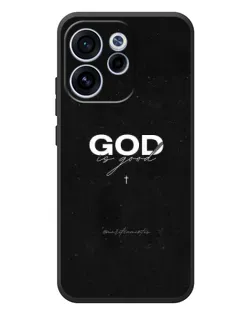Чехол для OPPO Reno 15F с картинкой «GOD — Бог над всем»