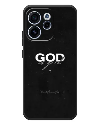 Чехол для OPPO Reno 15F с картинкой «GOD — Бог над всем»