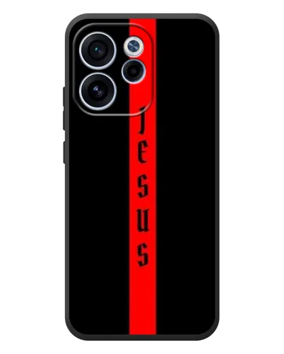 Чехол для OPPO Reno 15F с картинкой «Красная линия веры»