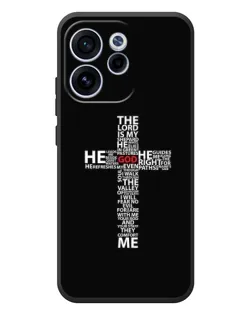 Чехол для OPPO Reno 15F с картинкой «Текстовый крест»