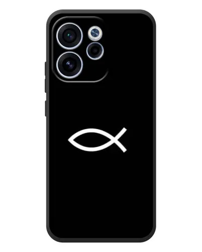 Чехол для OPPO Reno 15F с картинкой «Символ рыбы Jesus» Чехол для OPPO Reno 15F с картинкой «Символ рыбы Jesus»