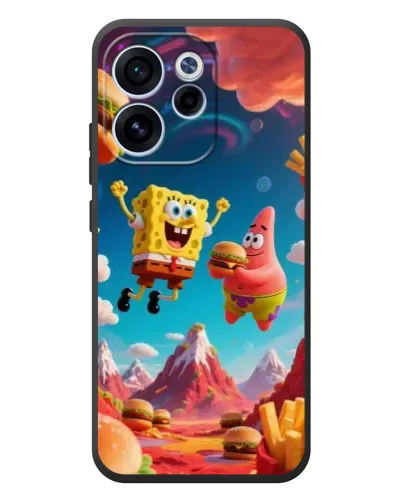 Чехол для OPPO Reno 15F с картинкой «Космический фастфуд» Чехол для OPPO Reno 15F с картинкой «Космический фастфуд»
