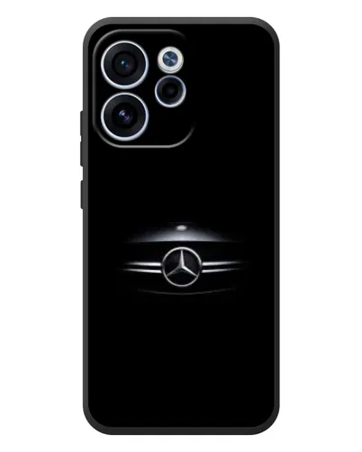 Чехол для OPPO Reno 15F с картинкой «Mercedes — абстрактные линии» Чехол для OPPO Reno 15F с картинкой «Mercedes — абстрактные линии»