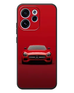 Чехол для OPPO Reno 15F с картинкой «Красный Mercedes AMG»