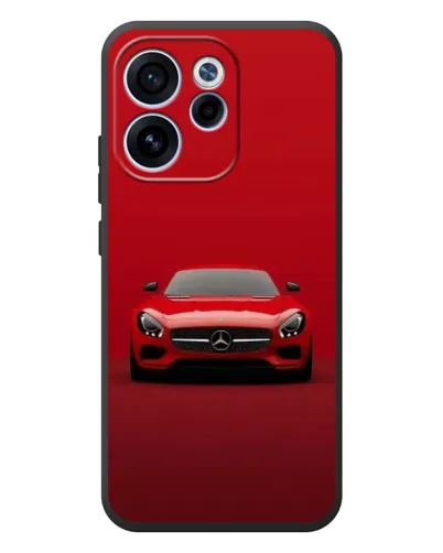 Чехол для OPPO Reno 15F с картинкой «Красный Mercedes AMG» Чехол для OPPO Reno 15F с картинкой «Красный Mercedes AMG»
