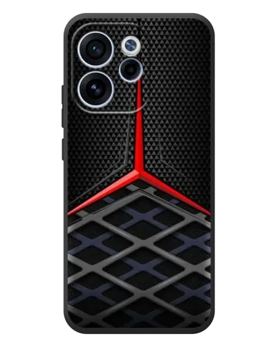 Чехол для OPPO Reno 15F с картинкой «Mercedes Carbon Grid» Чехол для OPPO Reno 15F с картинкой «Mercedes Carbon Grid»