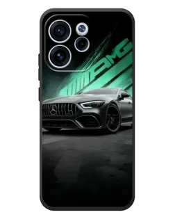 Чехол для OPPO Reno 15F с картинкой «Темный Mercedes AMG»