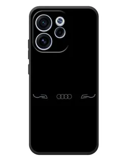 Чехол для OPPO Reno 15F с картинкой «Audi — световой подпись»