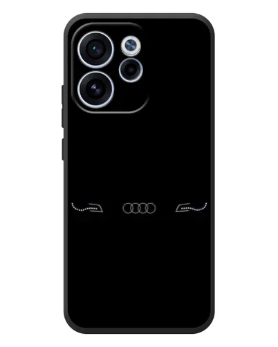 Чехол для OPPO Reno 15F с картинкой «Audi — световой подпись»