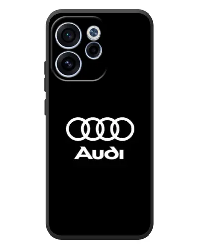 Чехол для OPPO Reno 15F с картинкой «Классическое лого Audi»