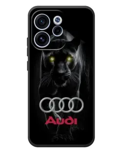 Чехол для OPPO Reno 15F с картинкой «Пантера и Audi»