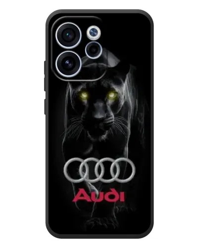 Чехол для OPPO Reno 15F с картинкой «Пантера и Audi»