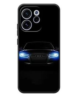 Чехол для OPPO Reno 15F с картинкой «Audi в неоне»
