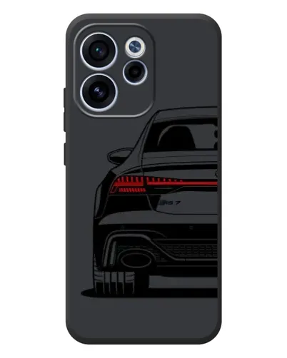 Чехол для OPPO Reno 15F с картинкой «Задняя часть Audi — арт»