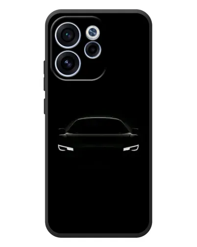 Чехол для OPPO Reno 15F с картинкой «Взгляд Audi в темноте»