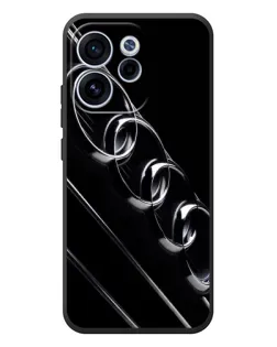 Чехол для OPPO Reno 15F с картинкой «Audi — абстрактные кольца»
