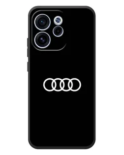 Чехол для OPPO Reno 15F с картинкой «Audi White Logo»