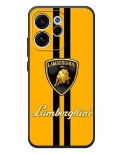 Чохол для OPPO Reno 15F з картинкою «Lamborghini Stripe жовтий» Чохол для OPPO Reno 15F з картинкою «Lamborghini Stripe жовтий»