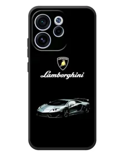 Чехол для OPPO Reno 15F с картинкой «Логотип Lamborghini классика»