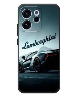 Чехол для OPPO Reno 15F с картинкой «Классическая надпись Lamborghini»