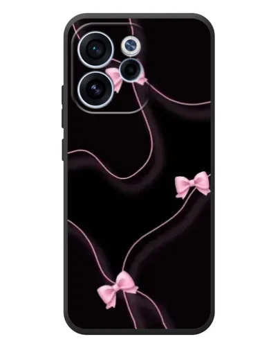 Чехол для OPPO Reno 15F с картинкой «Розовые ленты» Чехол для OPPO Reno 15F с картинкой «Розовые ленты»