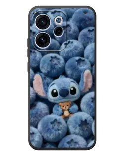 Чехол для OPPO Reno 15F с картинкой «Стич и голубика» Чехол для OPPO Reno 15F с картинкой «Стич и голубика»