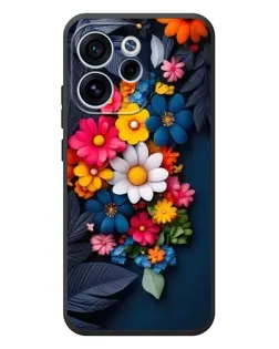 Чехол для OPPO Reno 15F с картинкой «Цветочная феерия»