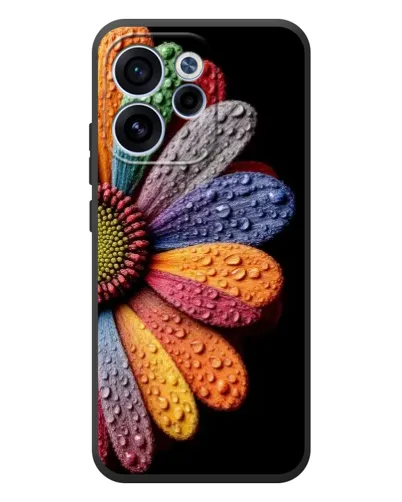 Чехол для OPPO Reno 15F с картинкой «Радужный цветок» Чехол для OPPO Reno 15F с картинкой «Радужный цветок»